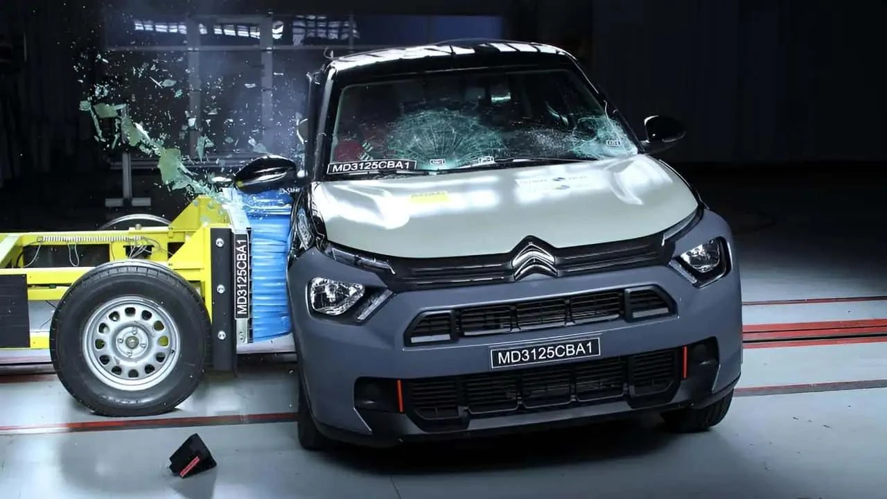 Citroën Basalt vai mal em teste do LATIN NCAP: zero estrelas 