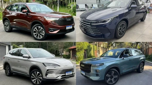 Híbridos mais vendidos: Haval lidera mas BYD segue na ponta 