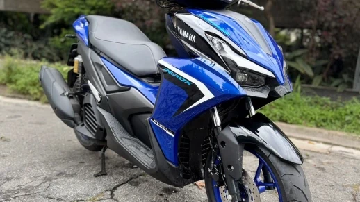 Yamaha Aerox 2026: AutoShow testa o novo scooter compacto 
