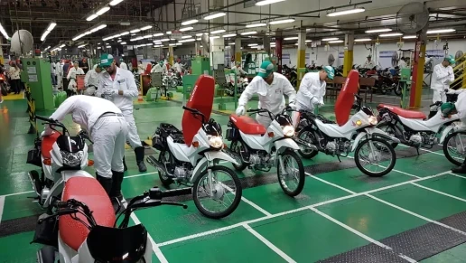 Produção de motocicletas bate recorde em 2026 