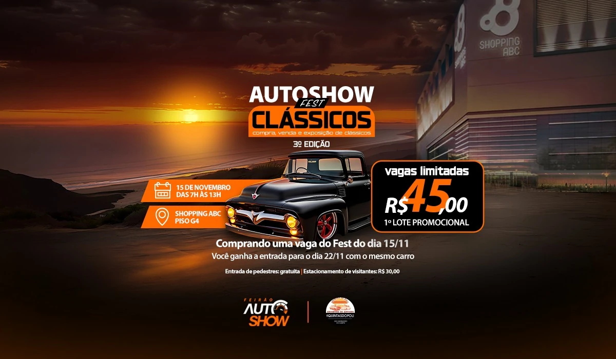 AutoShow Fest Clássicos 3ª Edição