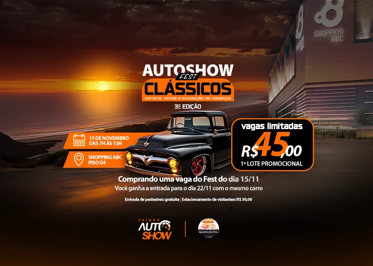 AutoShow Fest Clássicos 3ª Edição