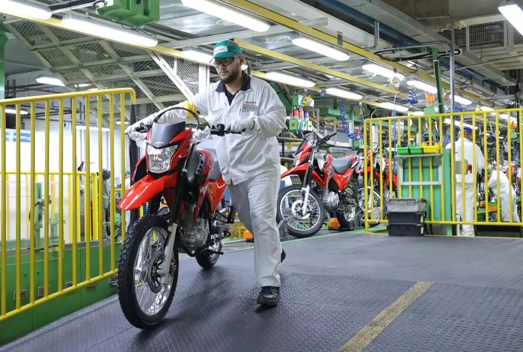 Brasil já recebeu 1,6 milhão de motos só neste ano 