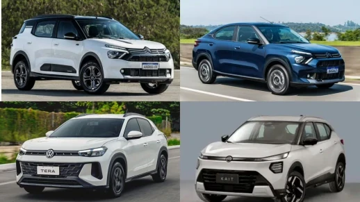 Veja os SUvs automáticos mais baratos para comprar em 2025
