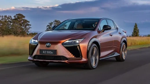 Lexus RZ 500e chega ao Brasil com 381cv e autonomia de até 450km 