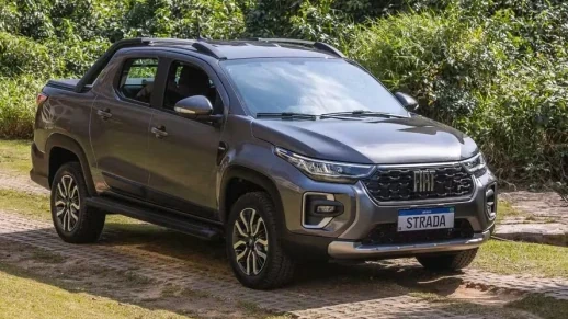 Fiat bate recorde de vendas com Strada, Mobi, Pulse e Fastback em abril de 2026