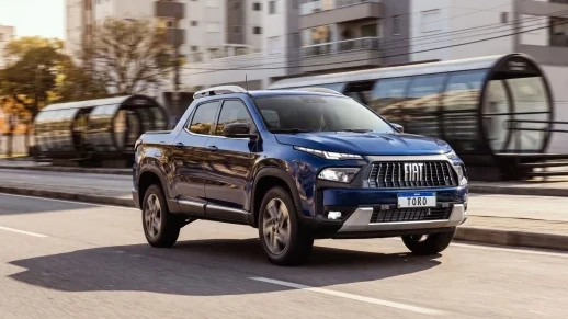 Fiat Toro 2027 ganha sistema híbrido leve em duas das seis versões 
