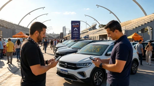 Feirão de carros: quais as vantagens de negociar o carro no AutoShow ao invés da internet 