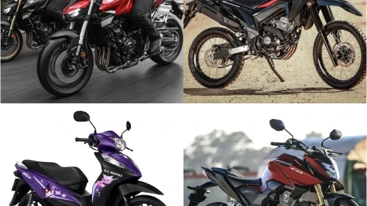Honda lança nova Hornet 1000, XR Tornado, CB300 Twister e Biz Kuromi 