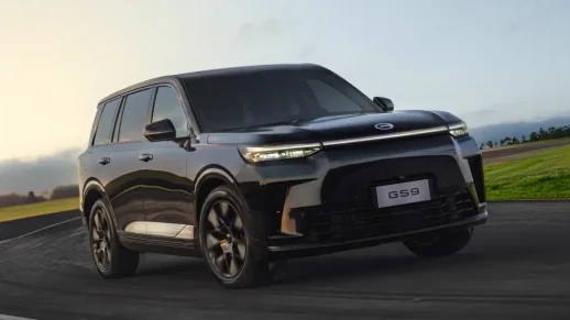 GAC GS9 chega como SUV de luxo para enfrentar WEY 07 e Atto 8