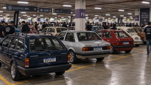 AutoShow Fest ABC reunirá linha Volkswagen quadrada dia 13/09